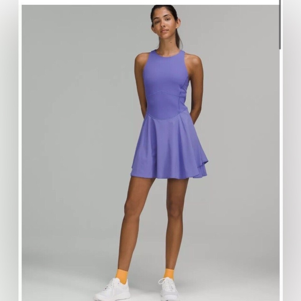 Sleeveless Lilac Athletic Dress - Women's Active Skater Dress